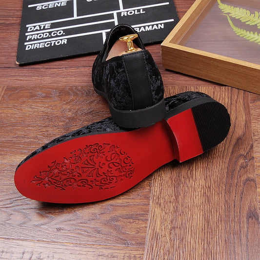 Personalized Leather Shoes Men's Korean Version Of Peas Shoes With A Kick