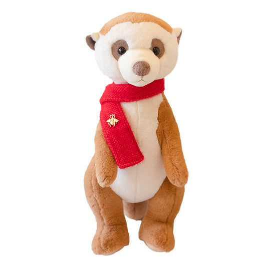 Cute Plush Toy Mongoose Simulation Animal Parent-Child Doll