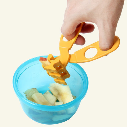 Multifunctional Grinding Food Scissors Baby Food Supplement Scissors