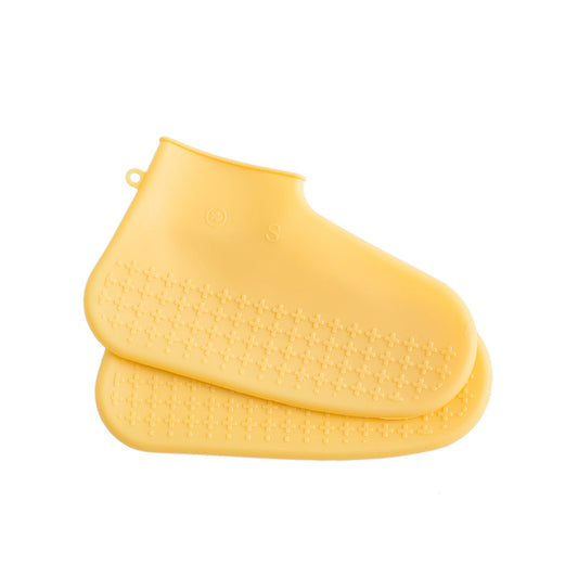 Silicone Waterproof Shoe Covers Are Thick And Durable In Rainy Days