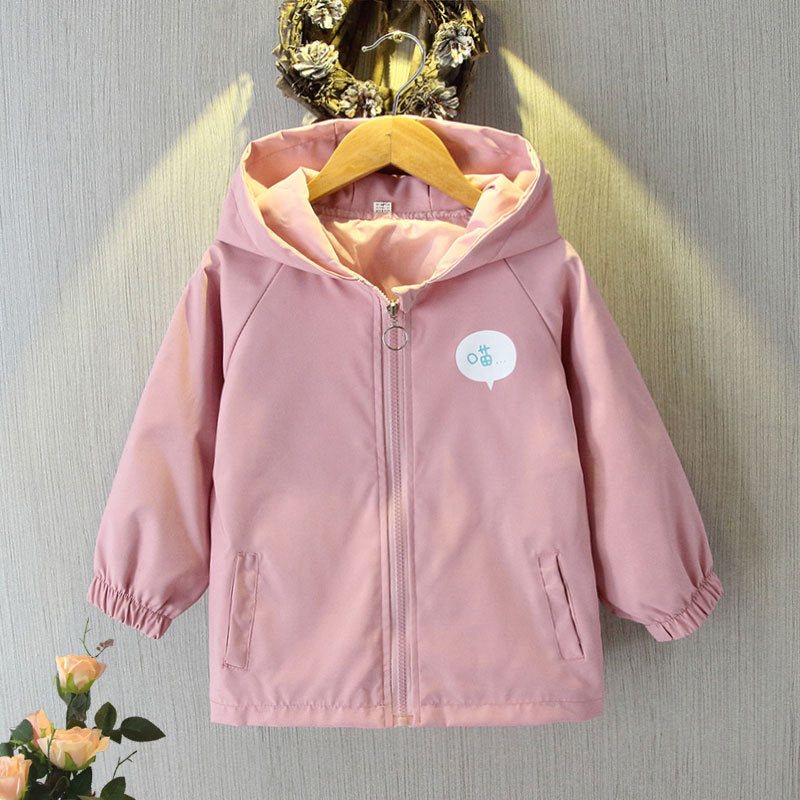 Boy Cartoon Jacket Children's Leisure All-Match