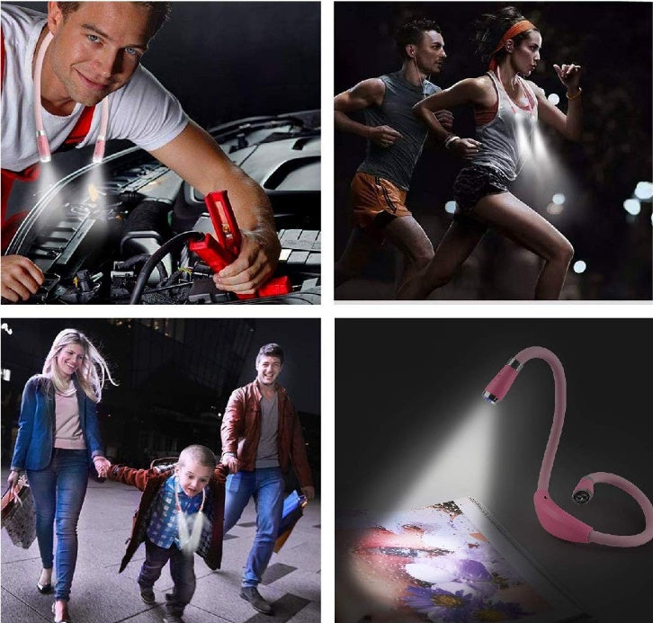 Rechargeable hug light portable lighting