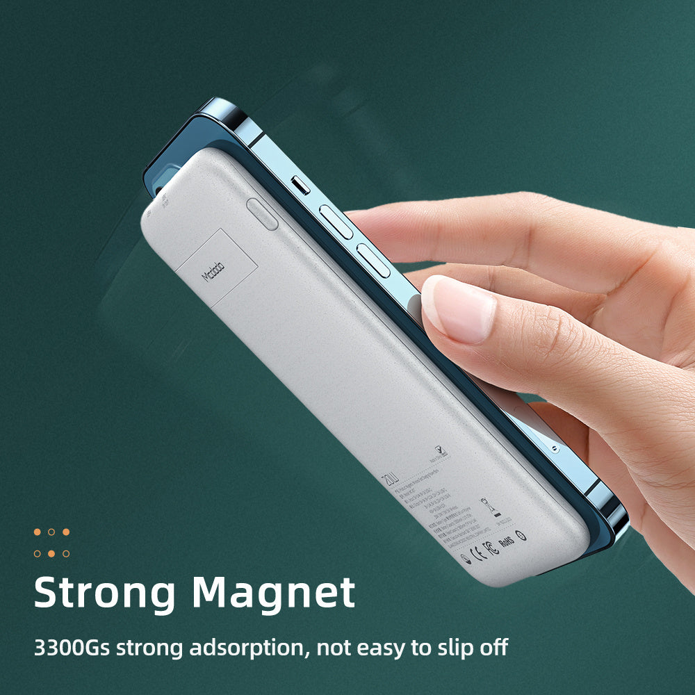 Magnetic Wireless Charging Treasure Back Clip Power Bank