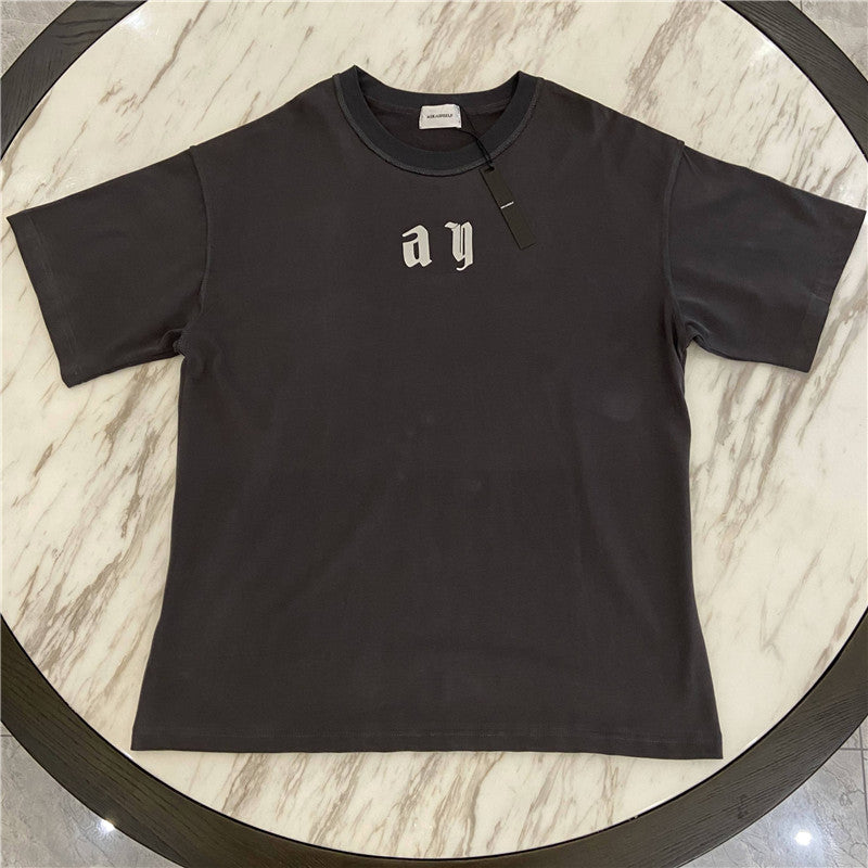 European and American trend plus size loose men and women with bf wind reflective T-shirt