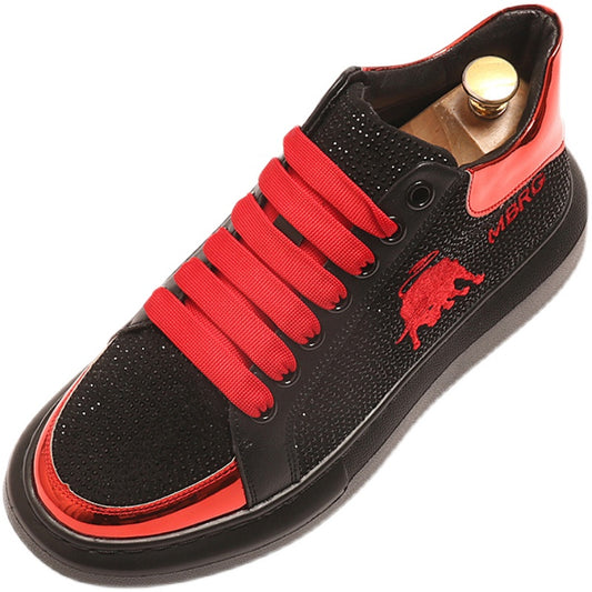 Net Celebrity Shoes Men's Trendy Shoes Fashion Personality Casual Shoes