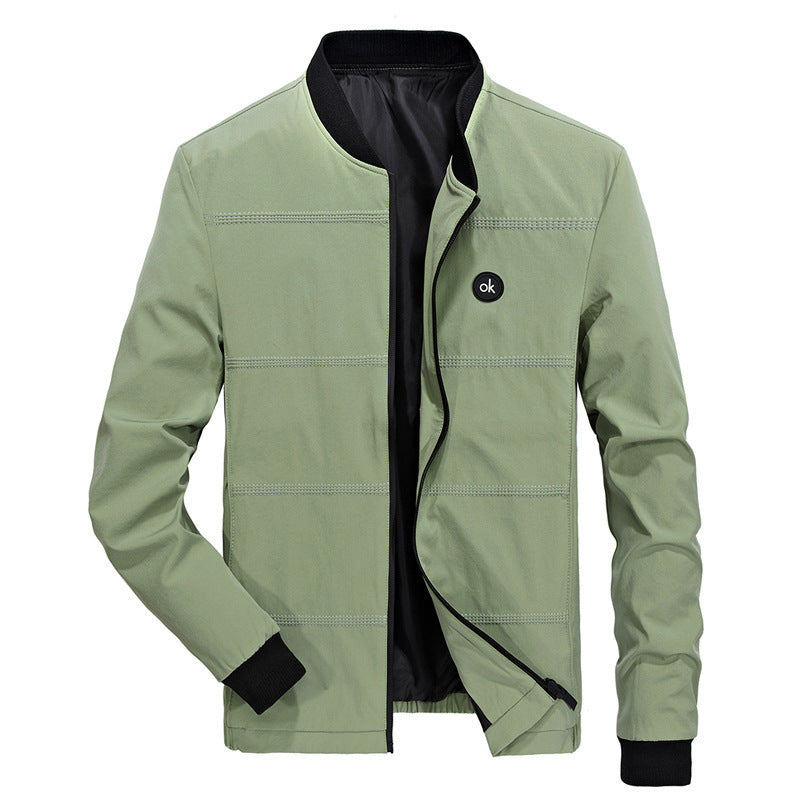 Casual Men's Youth Workwear Plus Size Jacket