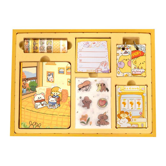 Rainbow Candy Hand Account Gift Box Stationery Set Blind Box