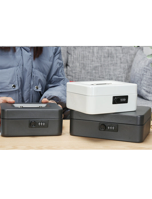 Children''s Gift iron Box With Lock Change Desk Storage Box Money Box