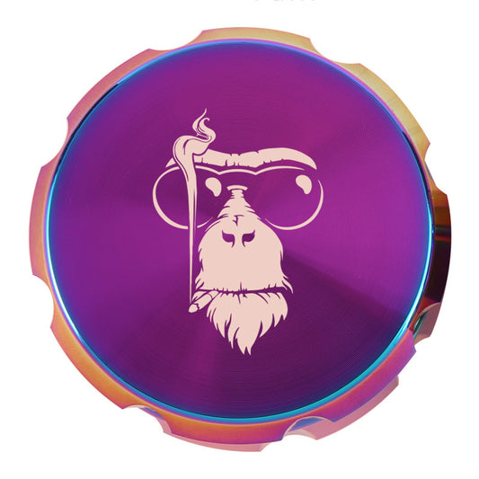 Colorful Metal Zinc Alloy Smoke Crusher Cross-border Smoke Grinder