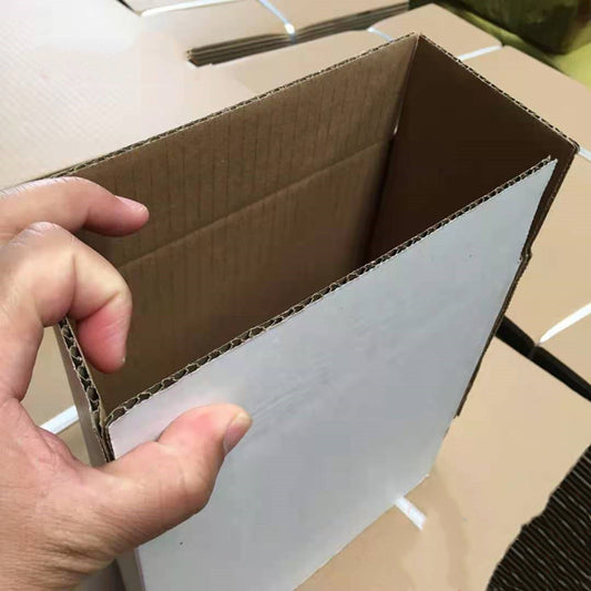 White Carton Express Carton White Palpable Mouth Box