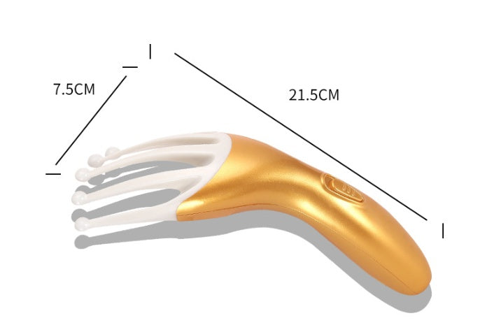 Massage Ball Hair Comb Scratching Artifact Head Massager Comb Scalp Massage