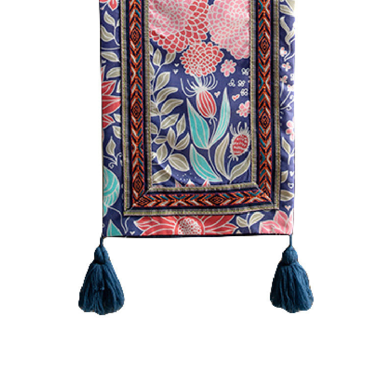 Cross-Border Supply Of Nordic Embroidery Table Runner Household Table Table Runner Custom Restaurant Hotel Homestay Decoration Tablecloth Wholesale