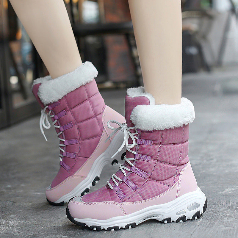 Moipheng Ankle Boots For Women Winter Shoes Keep Warm - FLIPSTYLEZLLC