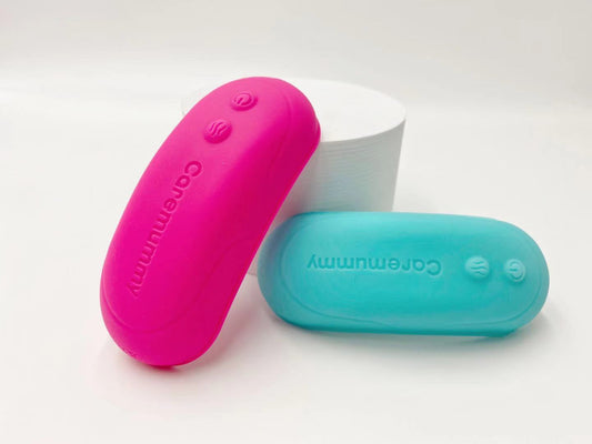 Heated Postpartum Breast Massager Liquid Silicone Fully Waterproof Rechargeable Vibrating Massager