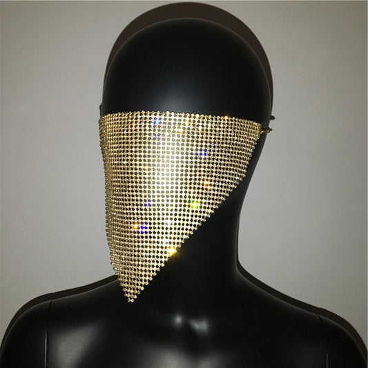 Explosive metal flash jewelry mask - FLIPSTYLEZLLC