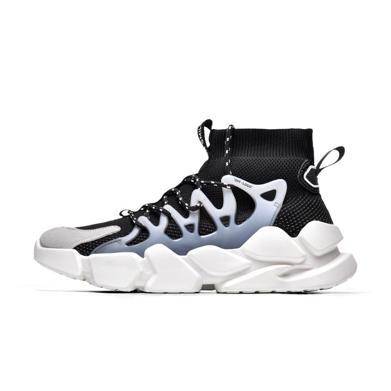 Socks Shoes Men'S Sports Shoes Korean Version Of Flying Shoes Men'S Running Shoes Men'S Shoes Breathable Old Shoes