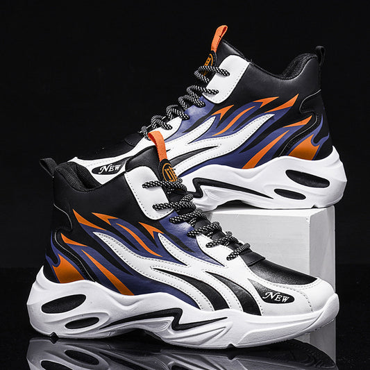 New Sports Shoes High Top Lightweight Casual Men's Shoes