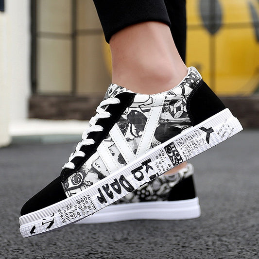 Moipheng Sneakers Women Black Platform Sneakers Casual Vulcanized Shoes Autumn Plus Size 35-44 Lover Shoes Zapatillas Mujer - FLIPSTYLEZLLC