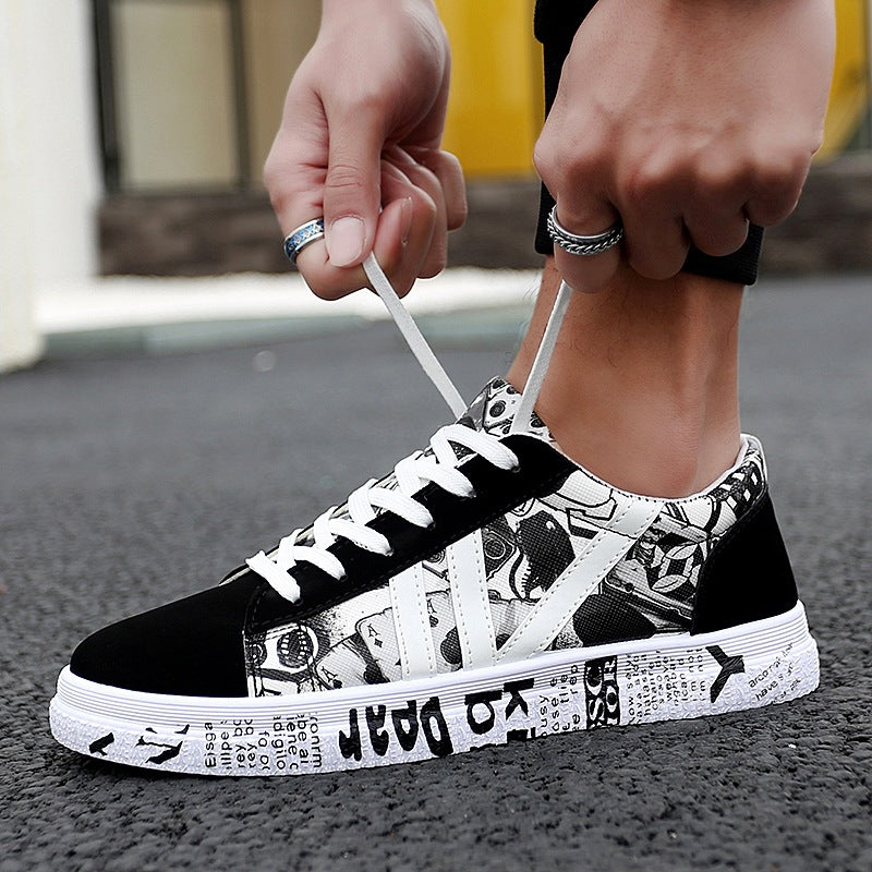 Moipheng Sneakers Women Black Platform Sneakers Casual Vulcanized Shoes Autumn Plus Size 35-44 Lover Shoes Zapatillas Mujer - FLIPSTYLEZLLC