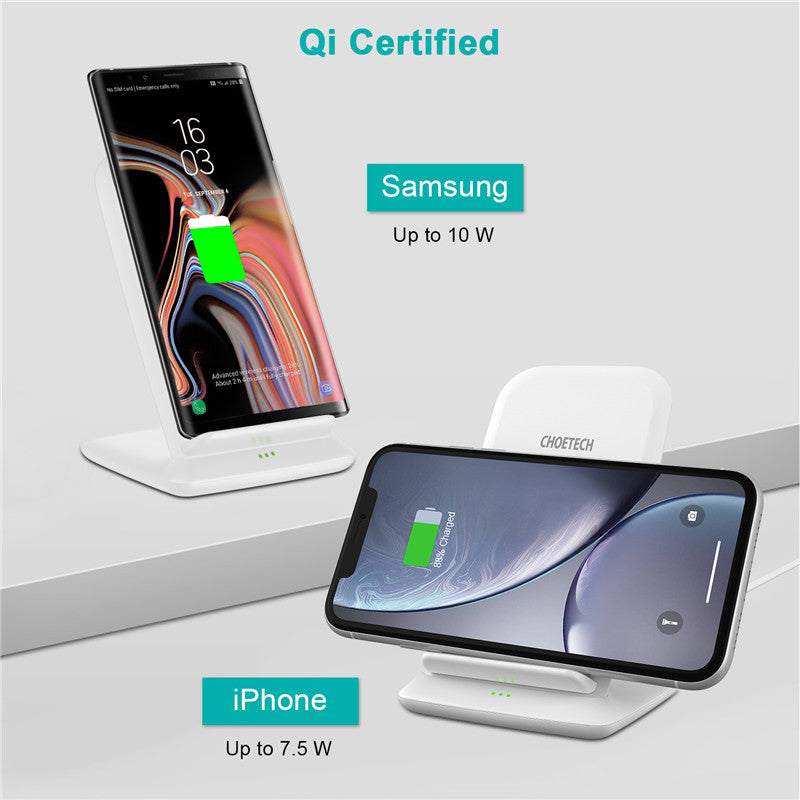 Android Mobile Phone Horizontal And Vertical Desktop Wireless Charger
