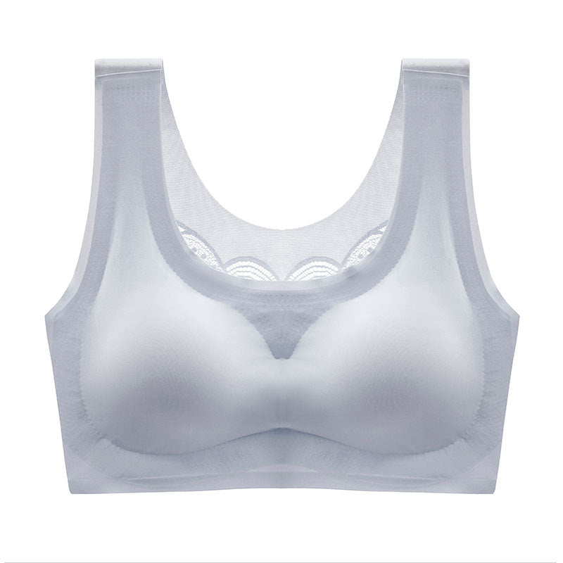 Women'S Plus Size Vest Style No Steel Ring Bra