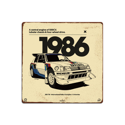 New Retro Car Tin Painting