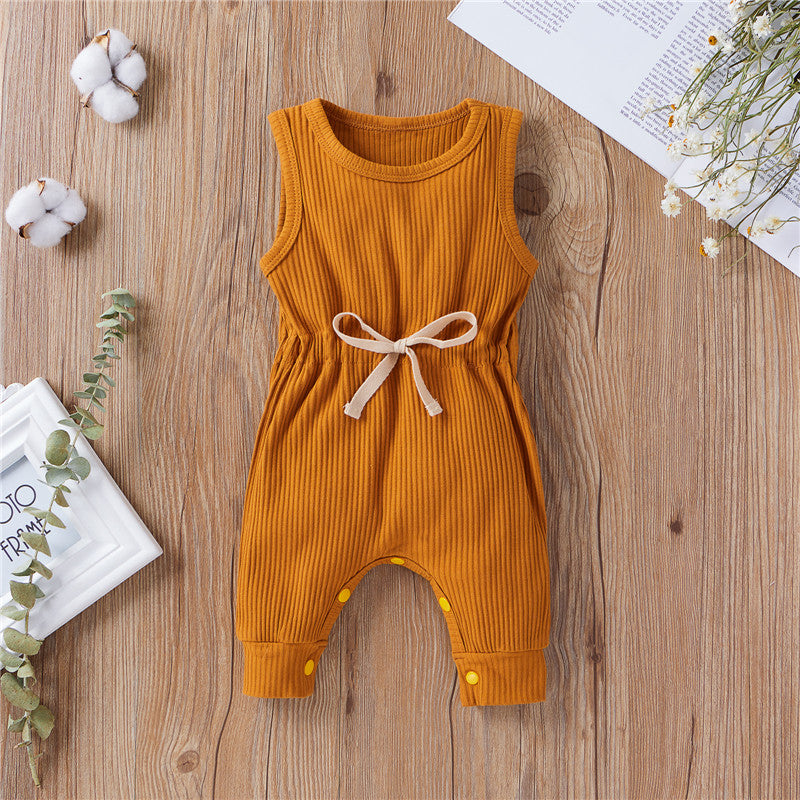 Sleeveless Stretch Jersey Jumpsuit, Soft Clothes