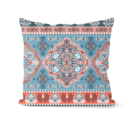 New Retro Abstract Geometric Ethnic Style Pillowcase Home Soft Furnishing American Sofa Cushion