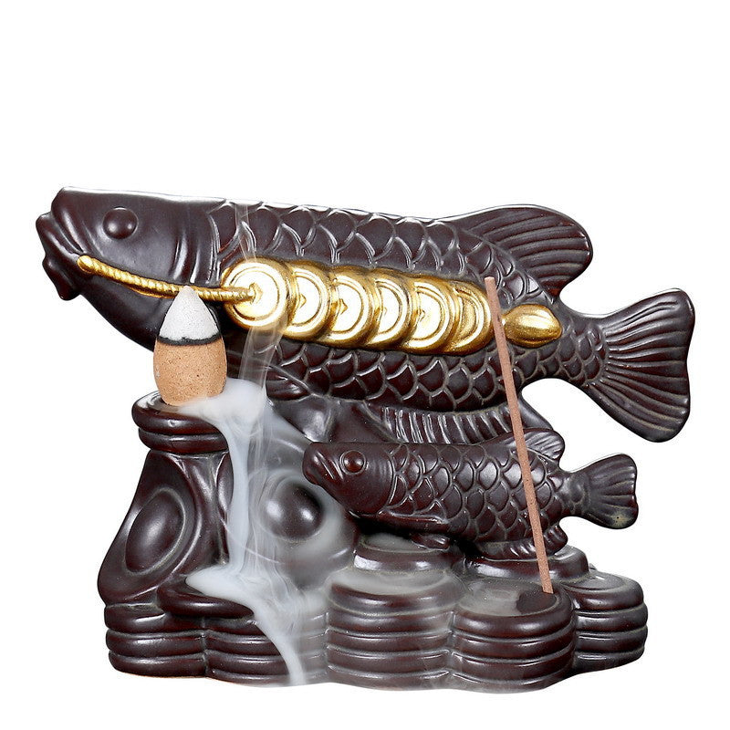 Ceramic Indoor Home Furnishing Decoration Arowana