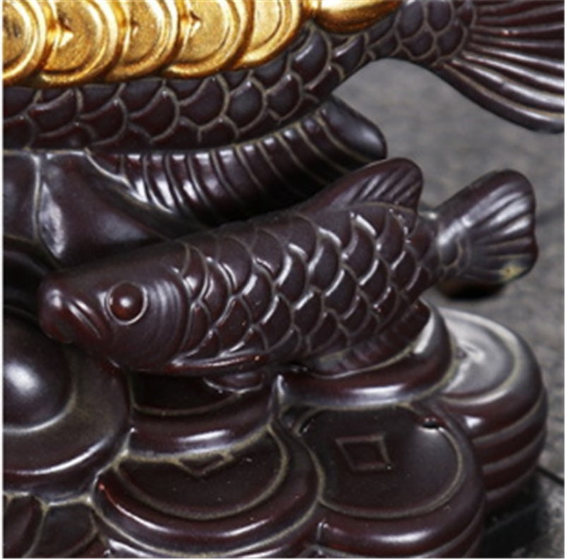 Ceramic Indoor Home Furnishing Decoration Arowana