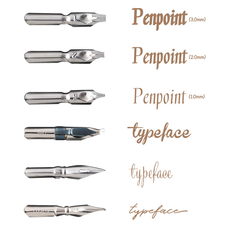 Calligraphy Pen Straight and Inclined Comic Dip Pen