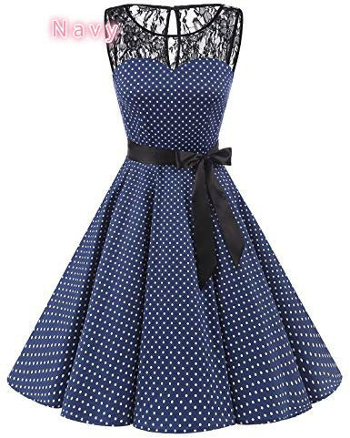 Women's Plus Size Retro Hepburn Style Dress
