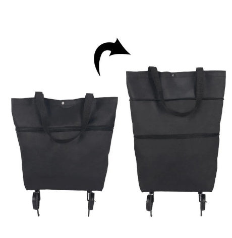Pull Cart Shopping Food Organizer Trolley Bag On Wheels Bags Folding Portable Shopping Bags Buy Vegetables Bag Tug Package