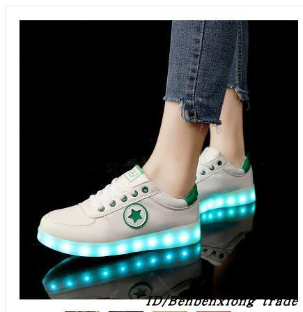 New American stars Luminous light up Unisex shoes