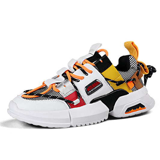 Low-Top Thick-Soled Men'S Sports Shoes Spring And Autumn Men'S Shoes