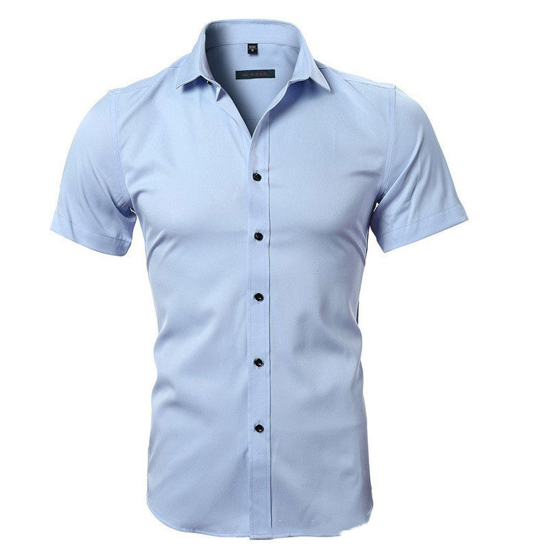 Business Plus Size Men's Summer Shirt