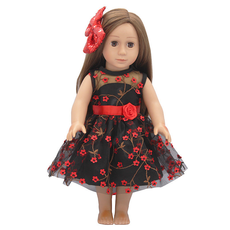 American Girl Doll Clothes Saf Dress And Headdress Doll Set