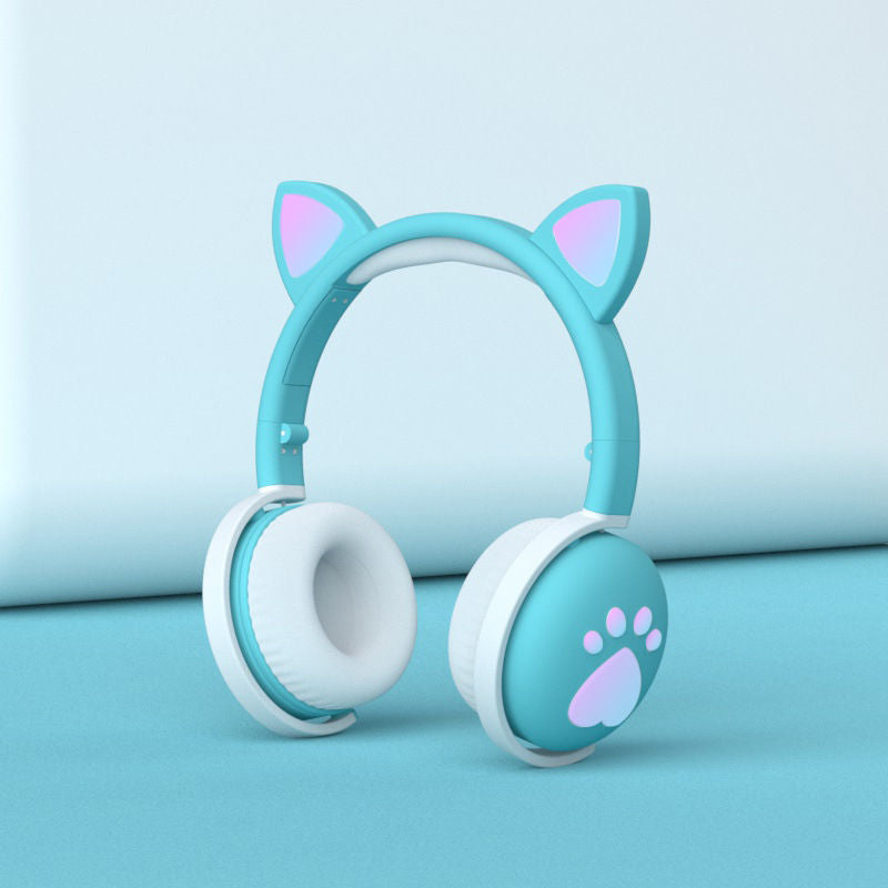 Luminous Cool Cat Ear Bluetooth Headset
