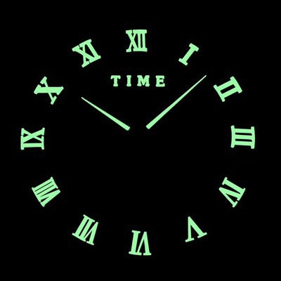 Acrylic Mirror Living Room Creative Wall Clock Product Decoration