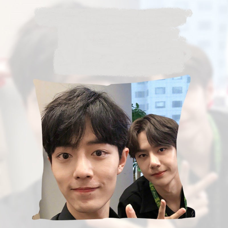 No Core To Map Custom Photo Napping Lumbar Pillow