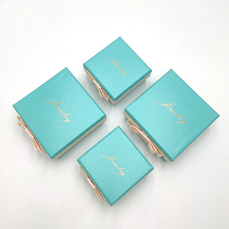 Blue Gift Box Bow Knot Bracelet Bracelet Box