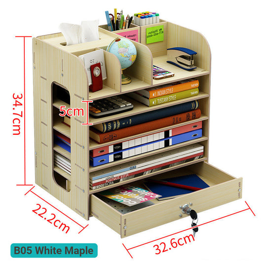 Bookshelf Simple Table Shelf Simple And Modern Students Use