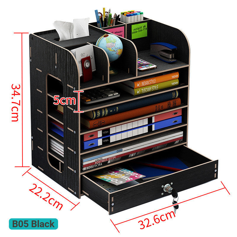Bookshelf Simple Table Shelf Simple And Modern Students Use
