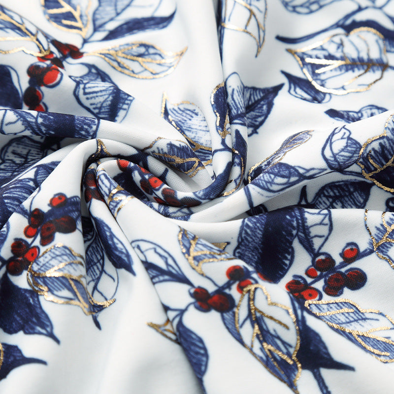 Summer Men's Plus Size Short-sleeved Shirt