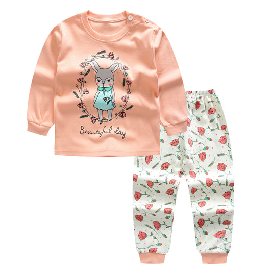Children's Underwear Set, Two-piece Cotton Set