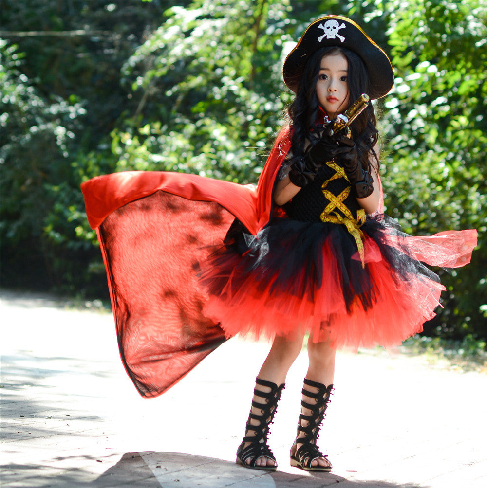 girl''s Halloween Dress Suit cos pirate costume