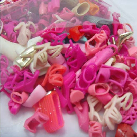 40 Pairs Lot New Fashion Mixed Style Different Mixed Shoes Boot For Doll Free Shipping