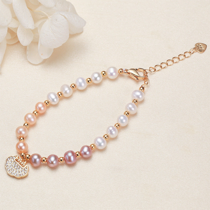 Women's Goodbye Approval Freshwater Pearl Bracelet Jewelry