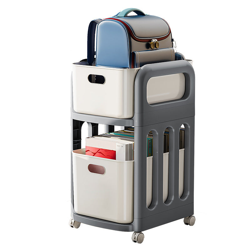 Trolley Movable Wheeled Storage Rack Floor Multi-layer