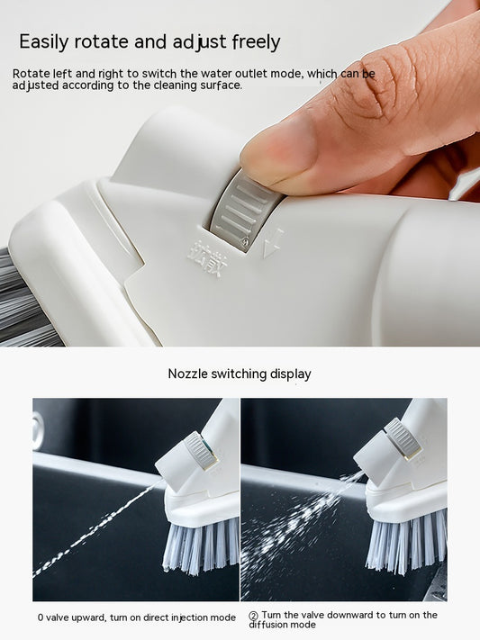 Multifunctional Water Spray Floor Brush Gap Cleaning Suit